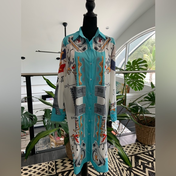 Printed Beautiful Dress - Picture 3 of 7